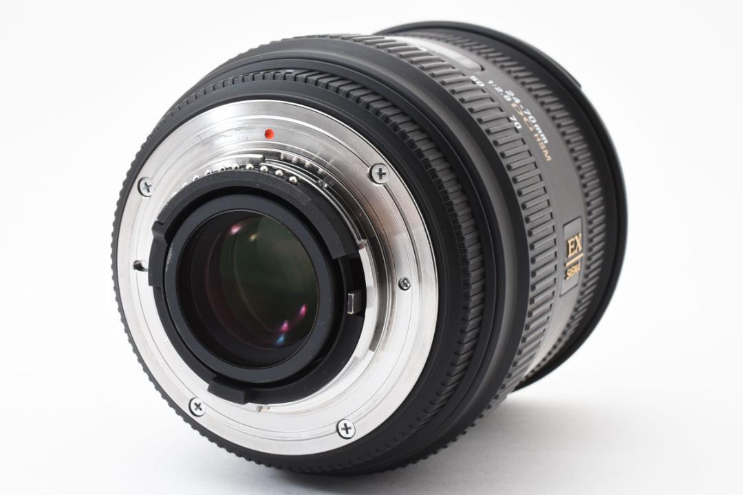 超美品 SIGMA 24-70mm 2.8 DC HSM EX ニコン B635 Super good condition SIGMA 24-70mm 2.8 DC HSM EX Nikon B635