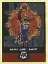 2019-2020 Panini Mosaic Basketball Lebron James Jam Masters Prizm Lakers #16
