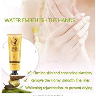 Horse Oil Ointment Moisturizing Hand Cream Anti-Wrinkle Supple Lotion