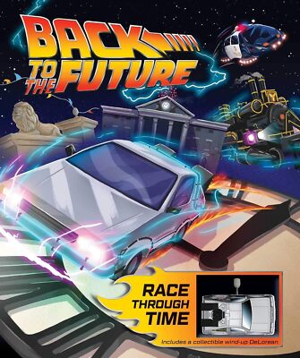 Back to the Furture - Race Through Time - Wind-up Car & Tracks  NEW + *FREE P&P*