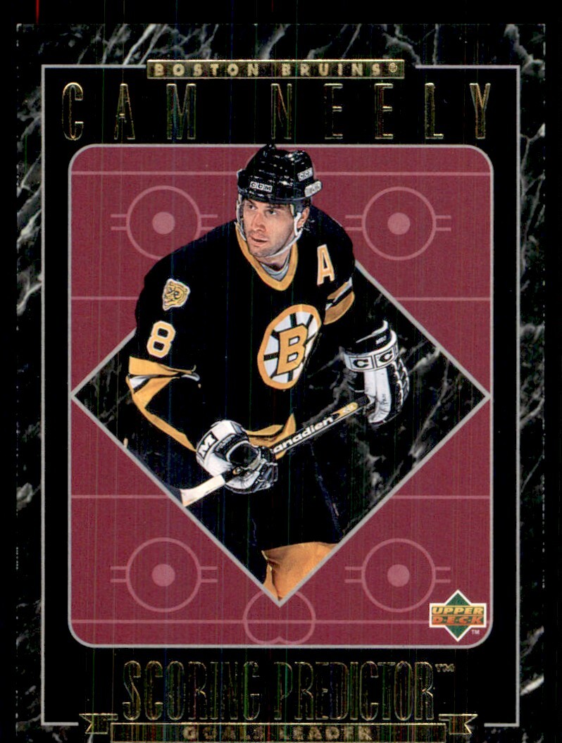 1995-96 Upper Deck Predictor Retail Cam Neely Boston Bruins #R1