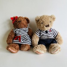 EasyJet Teddy Bear Bundle Lily And Gulliver Soft Toy Cuddly Plush 9”