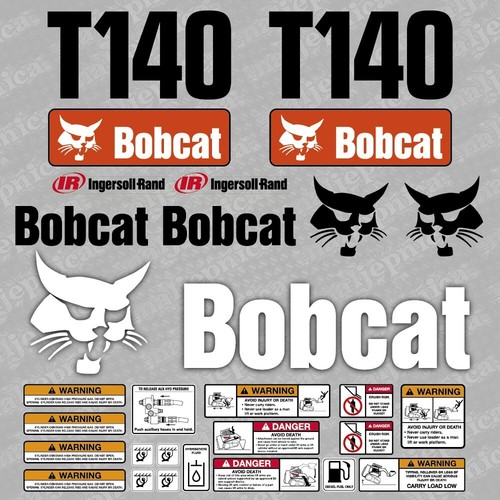Kit Adesivi Mezzi Da Lavoro BobCat Pala T740 Serie M - Foto 8