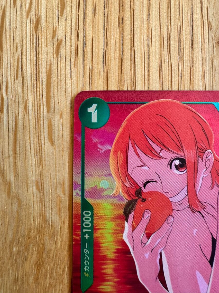Nami EB02-017 Rare Parallel ONE PIECE Card Extra Booster Nami EB02-017 Rare Parallel ONE PIECE Card Extra Booster