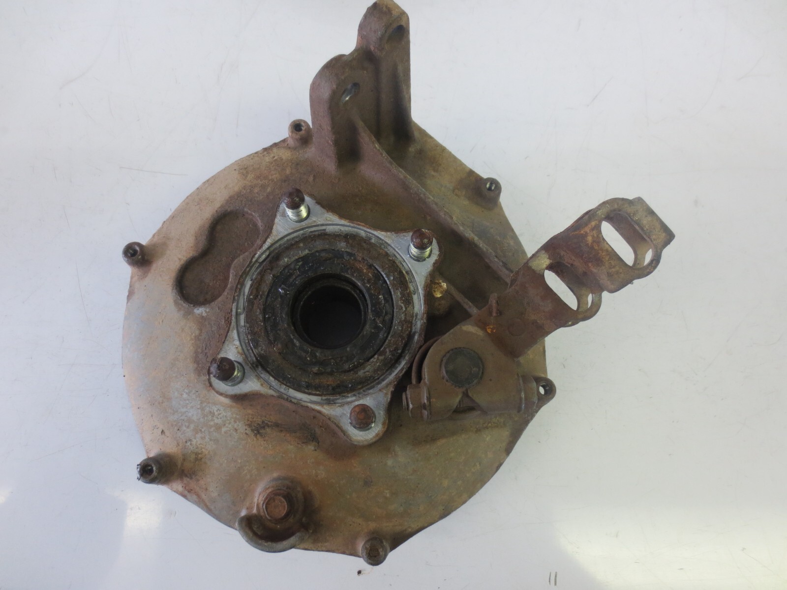 2005 Honda Rancher 350 TE ATV Used OEM Rear Brake Backing Plate Panel