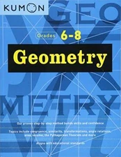 Geometry: Grade 7-8 (Kumon Middle School Geometry) - Paperback - VERY GOOD