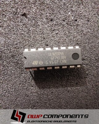 (10 Stk.) ULN2004A - Seven Darlington Array - STMicroelectronics + Motorola