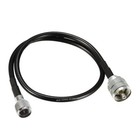 RG58 UHF MALE PL259 TO MINIUHF Male Connector Lot RF Coaxial Pigtail Cable