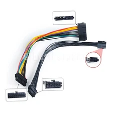 ATX 24Pin to 18Pin + 8Pin to 12Pin Adapter Power Supply Cable for HP Z440 