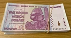 ZIMBABWE BUNDLE 100 X 500 MILLION USED BANKNOTE TRILLIONS PACK XF+ P82 HIGH QLTY
