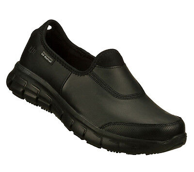 skechers women's sure track slip resistant shoe