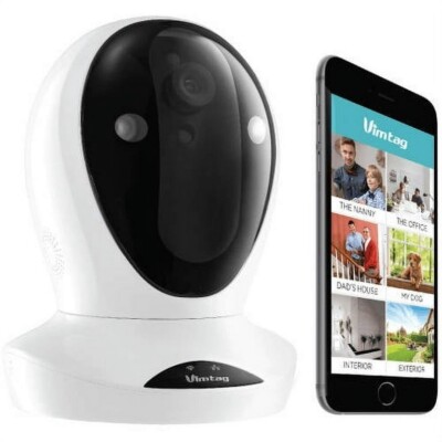 Vimtag P1 Premium IP Wifi Network Security Camera Pan/Tilt Night Vision 