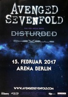 Avenged Sevenfold - The Stage, Berlin 2017 | Konzertplakat | Poster