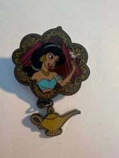 Loungefly Jasmine & Magic Lamp Princess Charm Aladdin Mystery Disney Pin (A8)