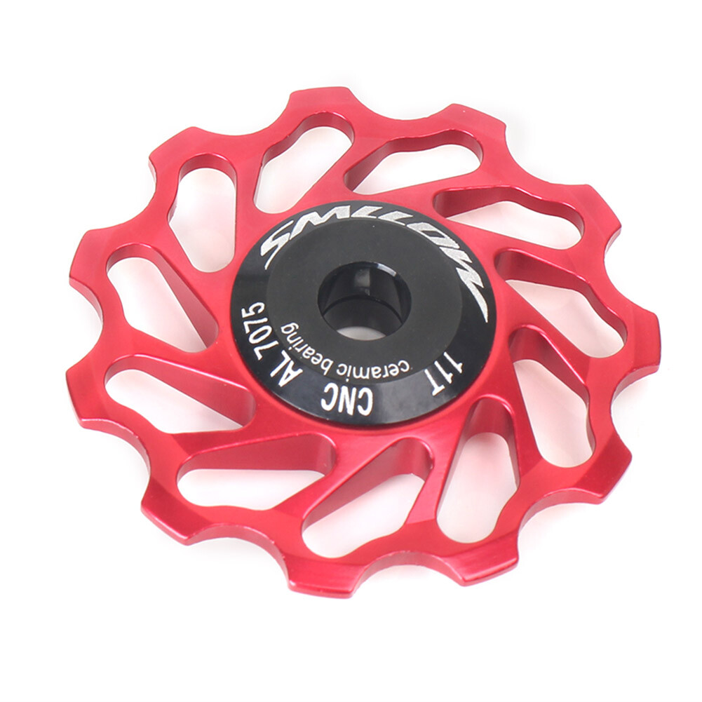 11T Rear Derailleur Guide Pulley with Ceramic Sealed Bearing Jockey Wheel Alloy