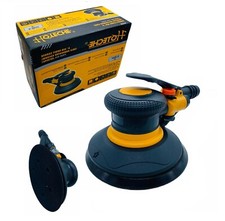 Levigatrice orbitale pneumatica ad aria compressa da 6.3 bar con disco da 6"  