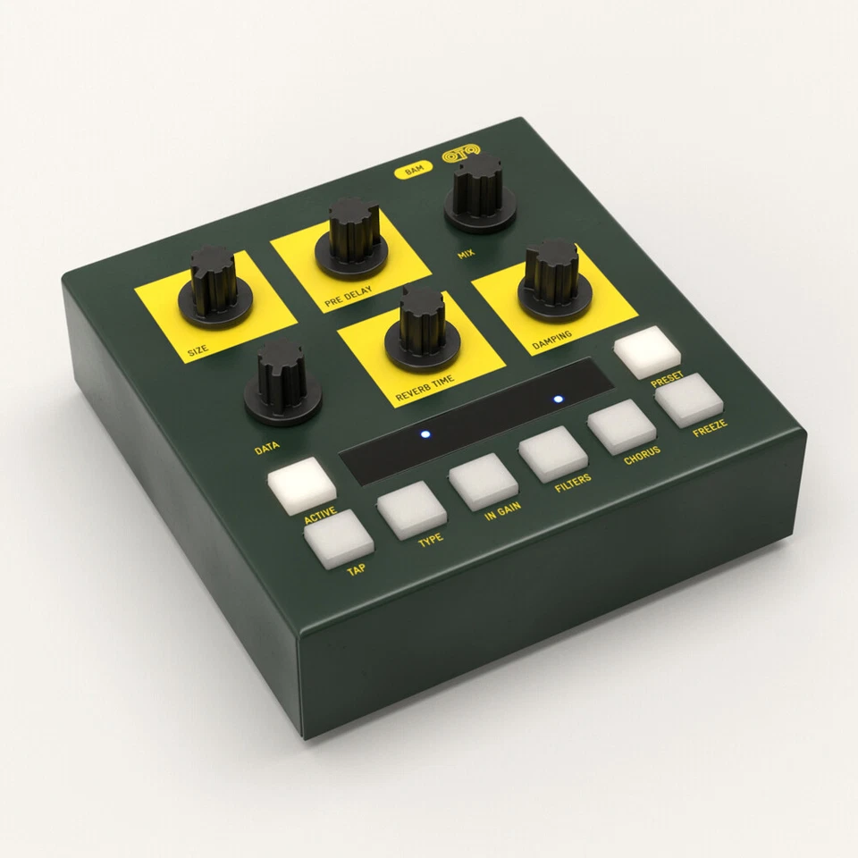 Oto Machines BAM Digital Reverb Processor, 2-Ch/Stereo Tabletop unit - Image 2 of 3