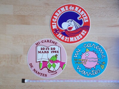 Lot De 3 Autocollants Vintage Politiques "1984" - Collection USA - Neufs