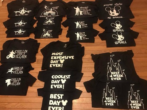disney world inspired family matching t 