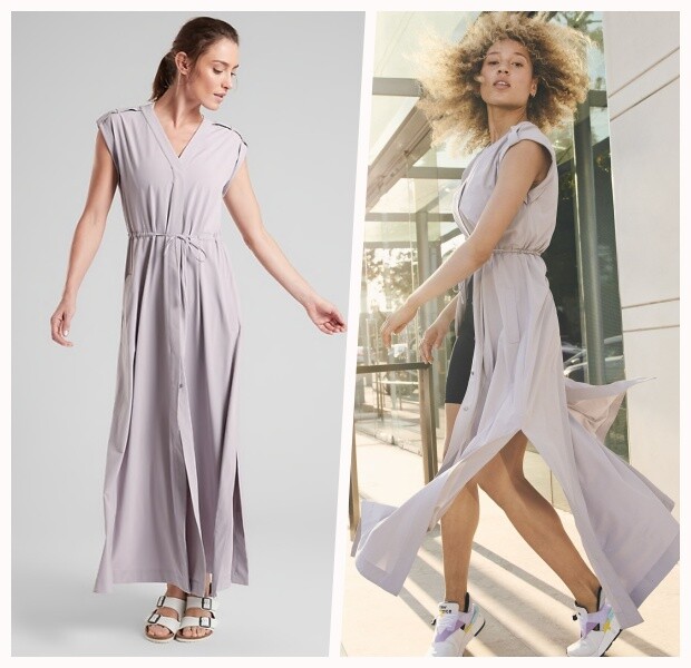 athleta maxi dress