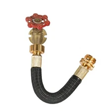 0.8ft Garden Hose Extension Flexible Hose Adapter Short Connector Hose with I...