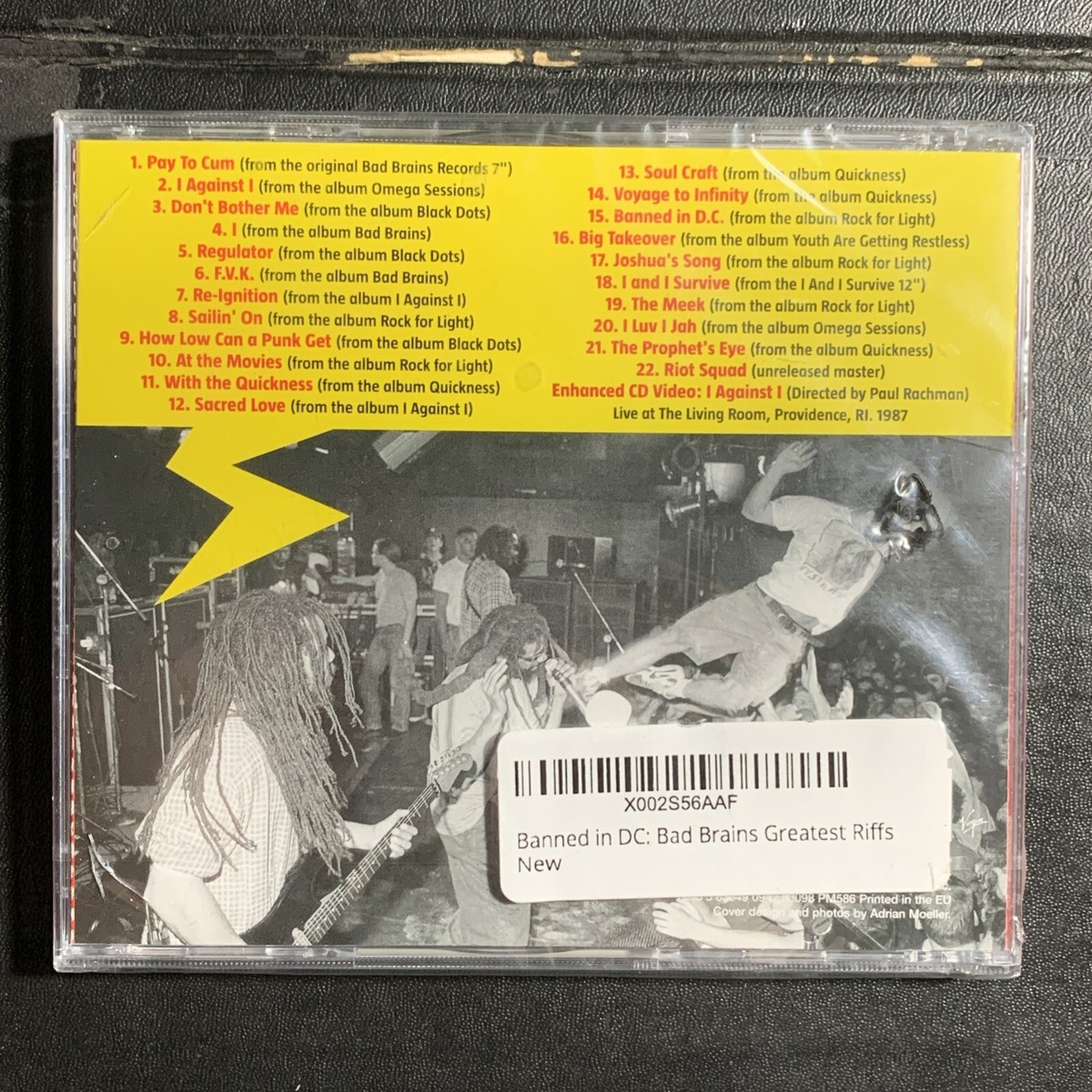 Banned in DC: Bad Brains' Greatest Riffs by Bad Brains (CD, 2003