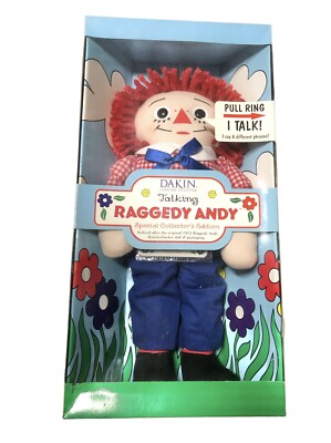 2000 Dakin Signature Collection Talking Raggedy Andy #dti for sale