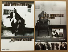 VIC CHESNUTT Rare 2005 DOUBLE SIDED PROMO POSTER for Ghetto CD 11x17  MINT