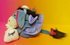 7" Brand New Disney Store Plush Beanie - Eeyore Sugar Plum Fairy - NWT Rare