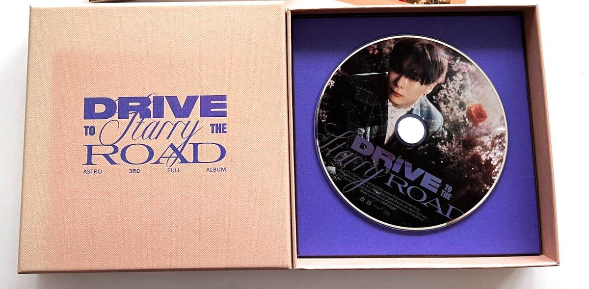 ASTRO MOONBIN MOON BIN Drive to the Starry Road DSR Album CD + Box