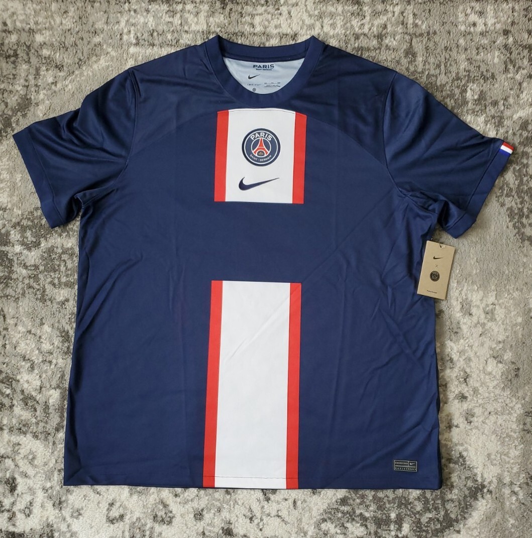 ウェア Nike Paris Saint-Germain Jersey S (M) Nike Paris Saint-Germain 22/23 Home Stadium Jersey PSG SIZE 2XL