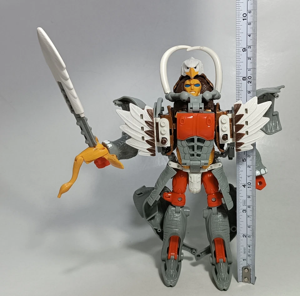 HASBRO VTG 1997 TRANSFORMERS BEAST WARS MAGNABOSS COMBINER ROBOT 100% COMPLETE - Image 2 of 4