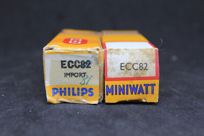 Philips / Amperx   ECC82     -     matched pair