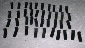 Vintage Strombecker Slot Car Track Clips * 40 *