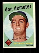 1959 Topps #324 Don Demeter EX-MT+