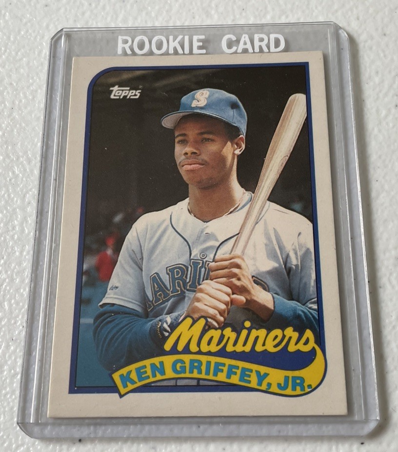 Ken Griffey Jr #41T Rookie Card 1989 Topps Traded Seattle Mariners 