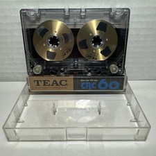 TEAC CRC 60 reel to reel Type II audio casset...