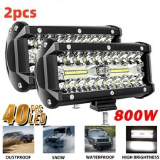 2x 7inch 30000lm Led Work Light Bar Flood Spot Pod Offroad Fog Driving Atv Truck 2x 7inch 30000lm Led Work Light Bar Flood Spot Pod Offroad Fog Driving Atv Truck