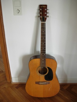 Vintage Westerngitarre Akustikgitarre Dreadnaught M. SUZUKI  Made in Japan