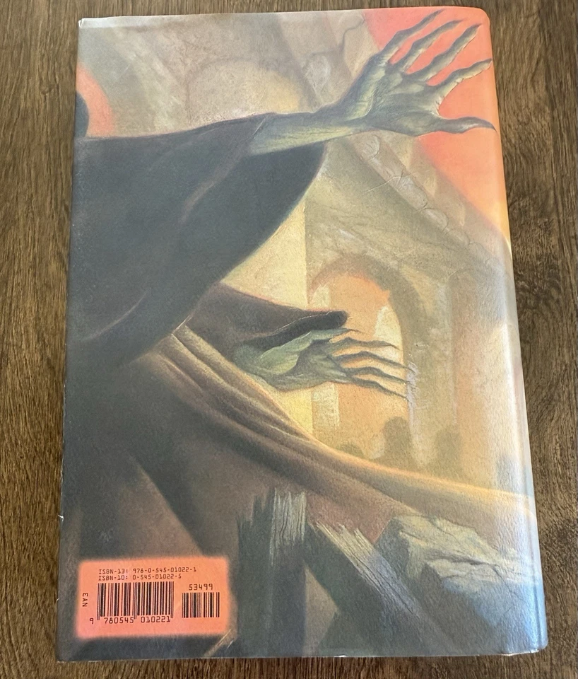 Harry Potter and the Deathly Hallows J K Rowling 1st Edition 2007 H/C D/J - Image 4 of 4