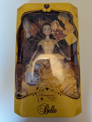 Disneyland Resort Paris Frankreich Belle Puppe Neu im Karton Rarität gelb goldenes Kleid Neu im Karton