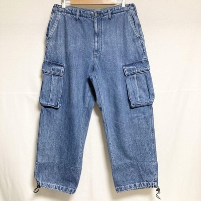 【関税&送料込】Msgm Denim Cargo Pants DENIM CARGO PANTS - GRAFFITIONMIND | 60% - Asian Fashion