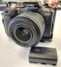 Canon EOS R6 Mark II 24.2 MP Mirrorless Digital CameraW/ 24mm Lens & Cage
