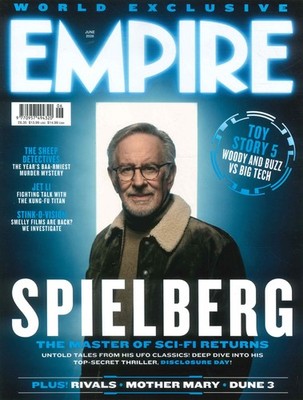 UK Empire Magazine Steven Spielberg Disclosure Day, Toy Story 5, Dune, June 2026