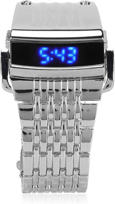 Digitaluhr, Herren-Retro-Digitaluhr, Modische Minimalistische Legierung Mit Led-