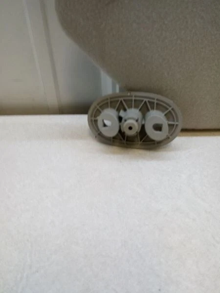 Viseira solar driver cabine dupla 4 portas sem espelho compatível com 05-11 DAKOTA 30093 - Imagem 2 de 4