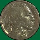 1913 Type 2 Buffalo Nickel Good G Coin, Scratch #38915