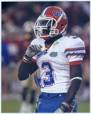 CHRIS RAINEY Signed/Autographed FLORIDA GATORS 8x10 Photo *SMUDGED* w/COA d