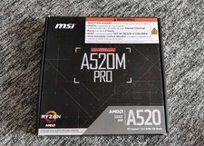 Image of MSI A520M-A PRO Motherboard Socket AM4/A520/DDR4/S-ATA 600/Micro ATX