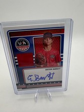 2023 stars and stripes baseball easton barrett patch auto tdp-eb